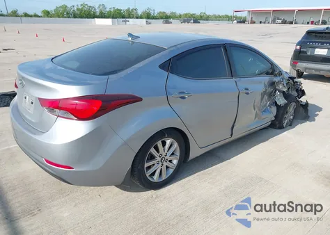 2015 Hyundai Elantra Se из США, поврежденный, VIN 5NPDH4AE8FH598295